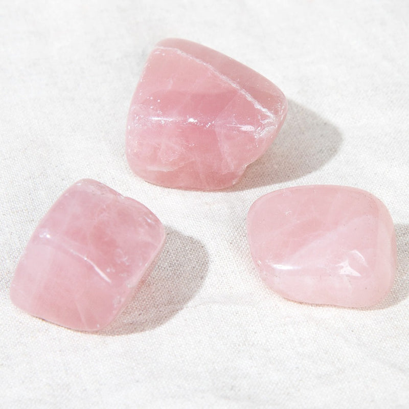 Rose Quartz Stone Set