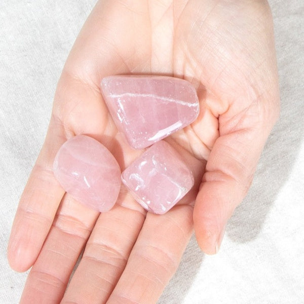 Rose Quartz Stone Set