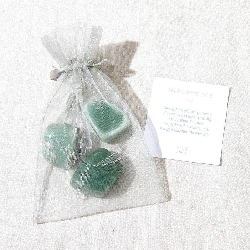 Green Aventurine Stone Set