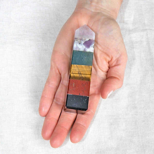 Grounded & Anxiety Free Gemstone Tower