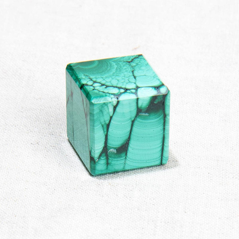 Malachite Cube - Rare Limited Edition