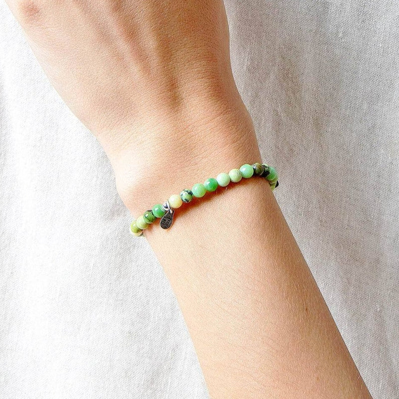 Chrysoprase Jasper Energy Bracelet