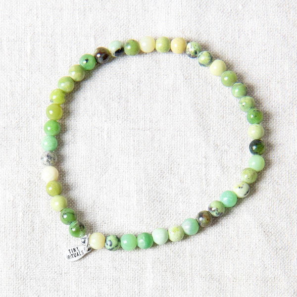 Chrysoprase Jasper Energy Bracelet