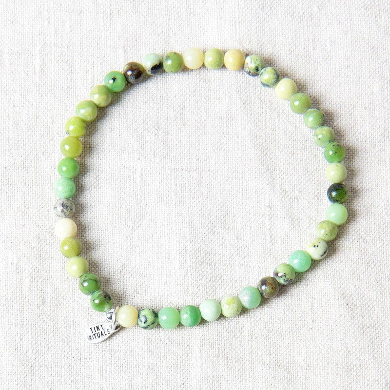 Chrysoprase Jasper Energy Bracelet