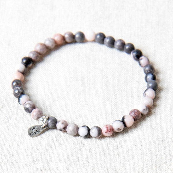 Pink Zebra Jasper Energy Bracelet