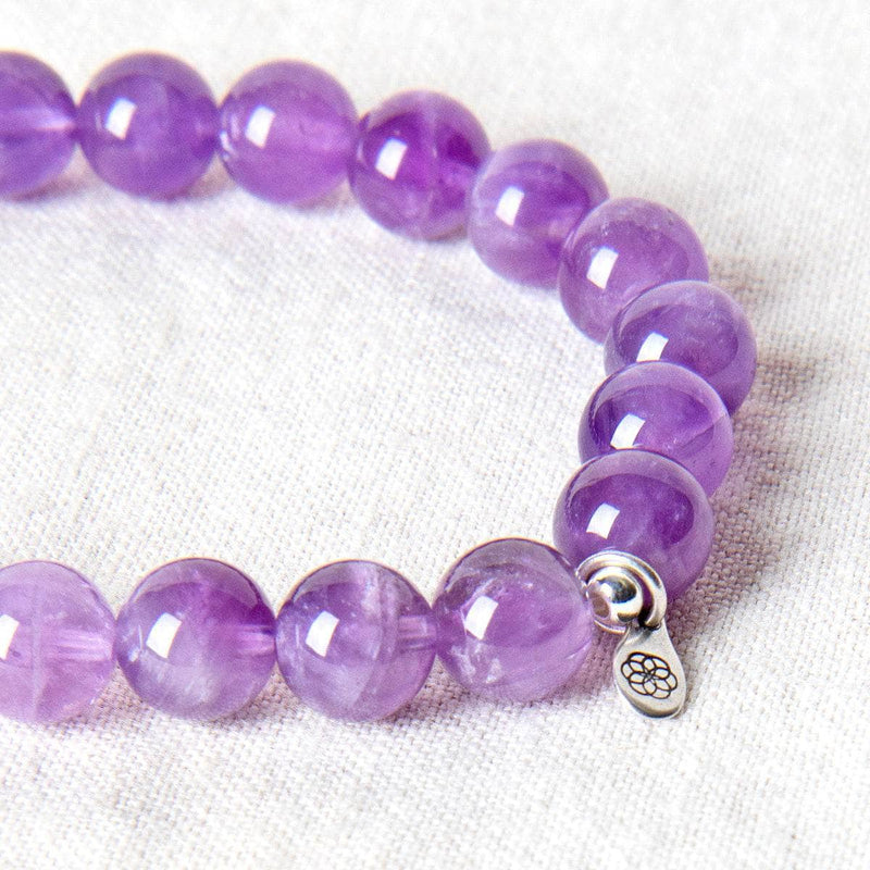 Amethyst Energy Bracelet 8mm