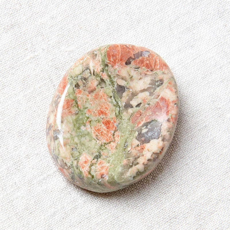 Unakite Worry Stone