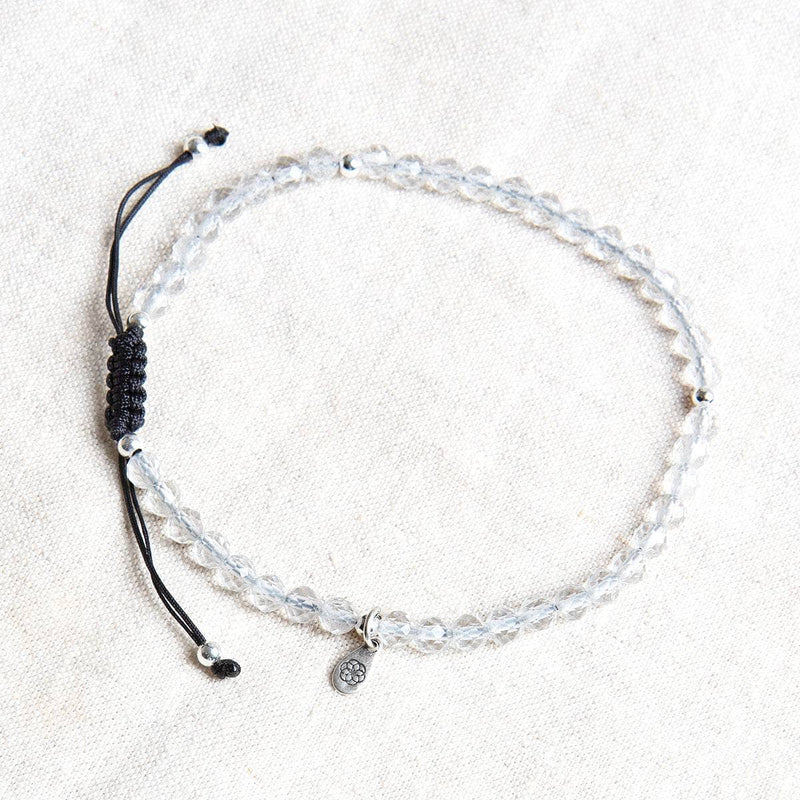 Clear Quartz Energy Anklet