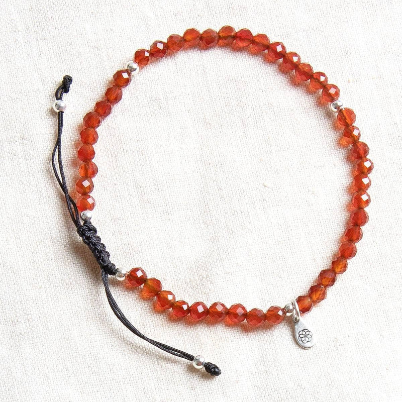 Carnelian Energy Anklet