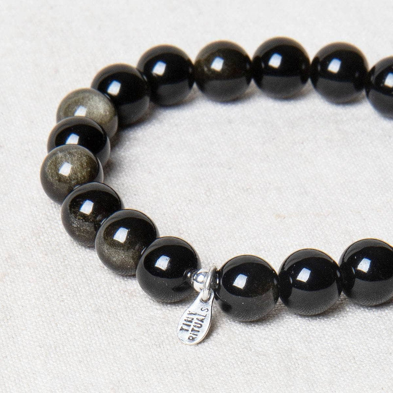 Golden Obsidian Energy Bracelet 8mm