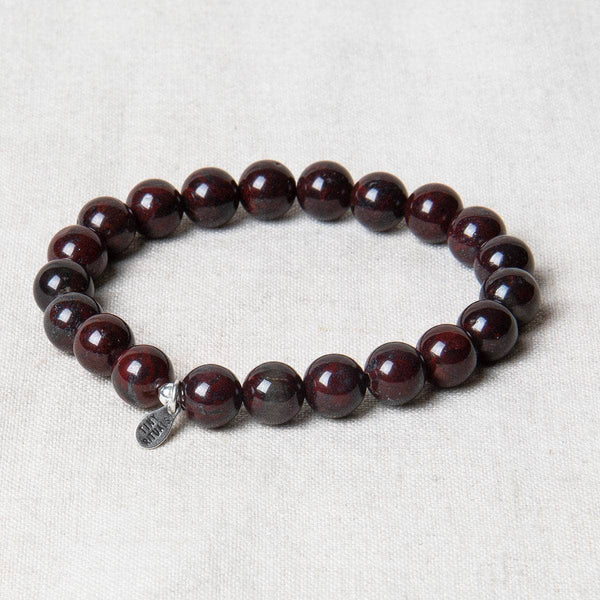 Flame Jasper Energy Bracelet 8mm