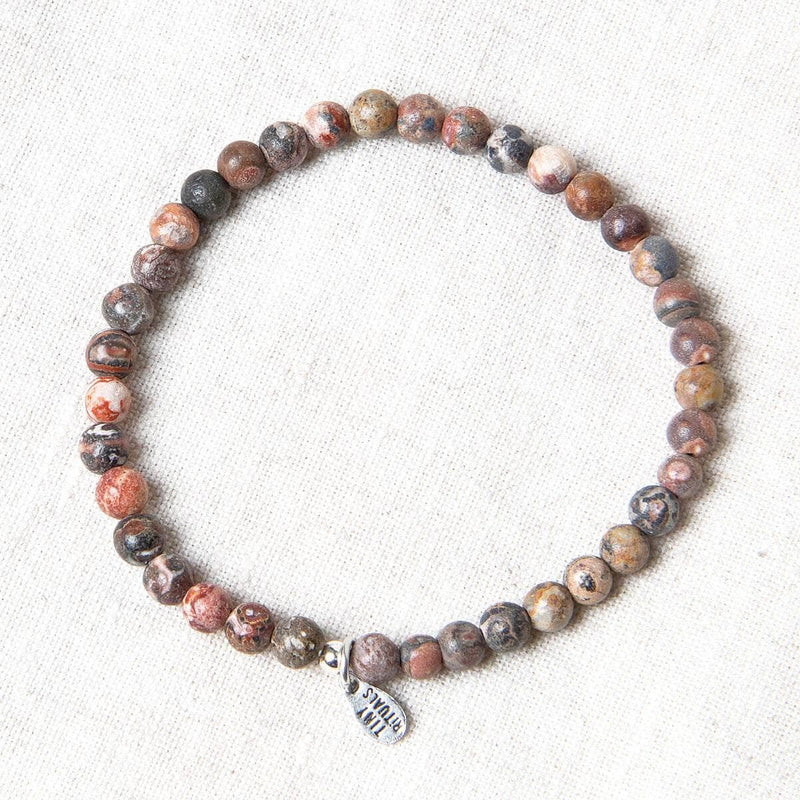 Leopard Skin Jasper Energy Bracelet