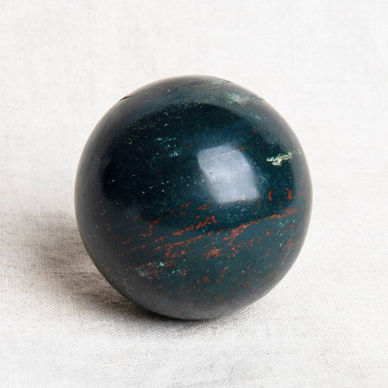 Bloodstone Sphere with Tripod