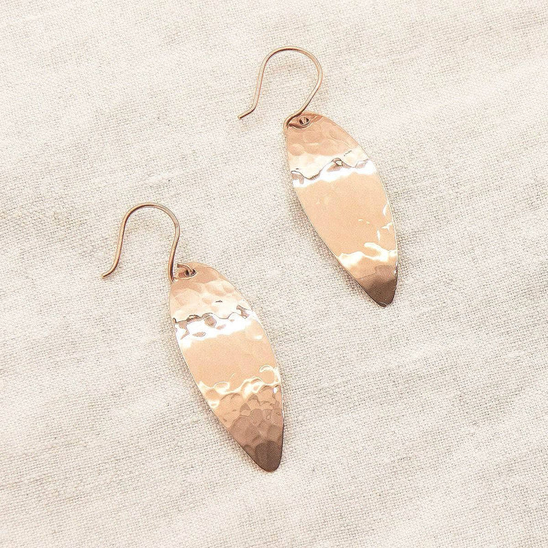 Copper Dangle Earrings - Limited Edition
