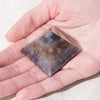Purple Rainbow Fluorite Pyramid