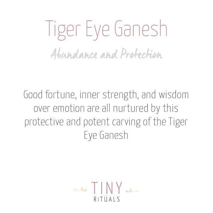 Tiger Eye Ganesh