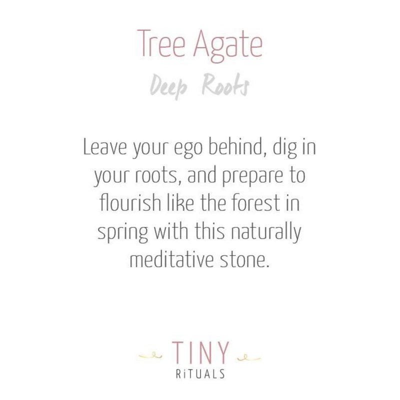 Tree Agate Energy Bracelet