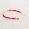 Gold Beaded Tourmaline Bracelet