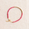Gold Beaded Tourmaline Bracelet