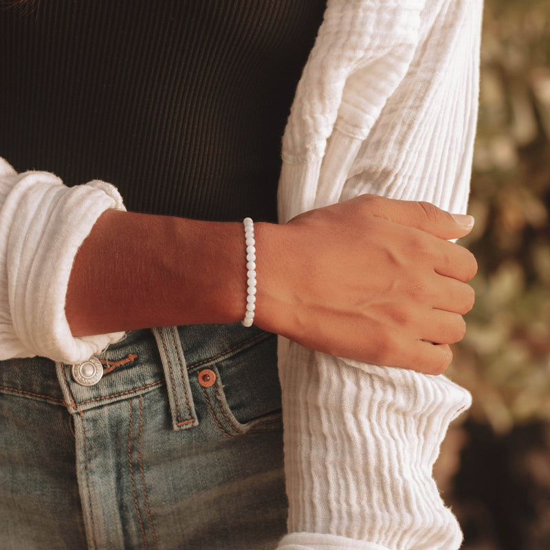 Blue Chalcedony Energy Bracelet