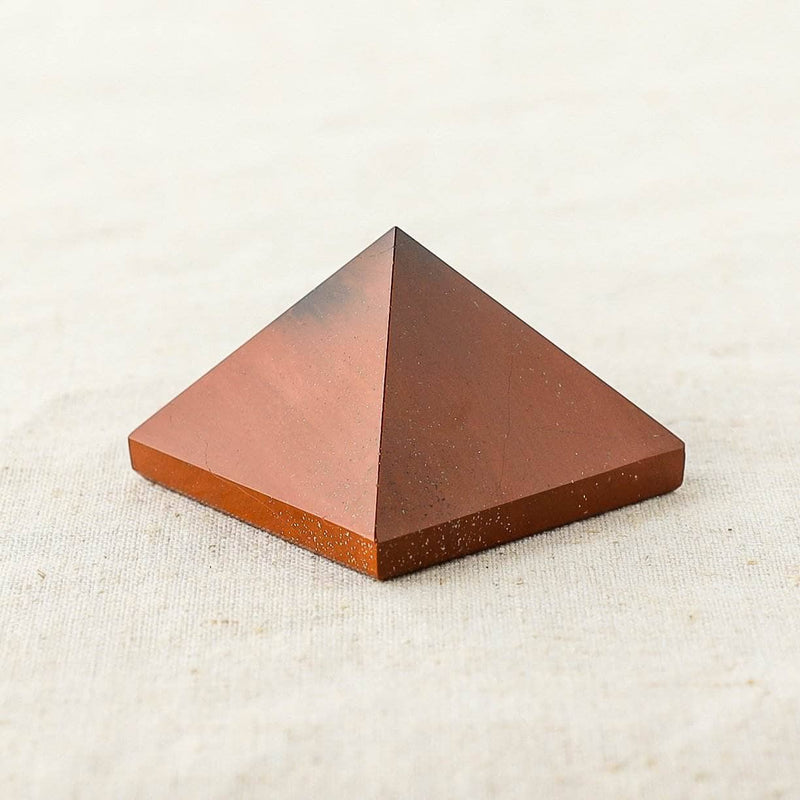 Red Jasper Pyramid