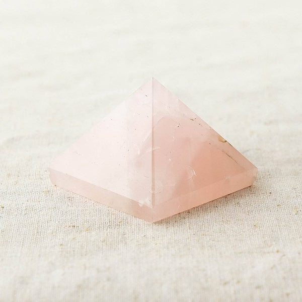 Rose Quartz Pyramid - Heal The Heart // Tiny Rituals