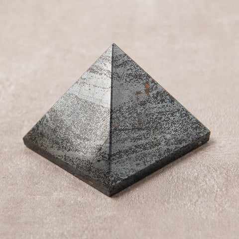 Hematite Pyramid - Get Grounded // Tiny Rituals