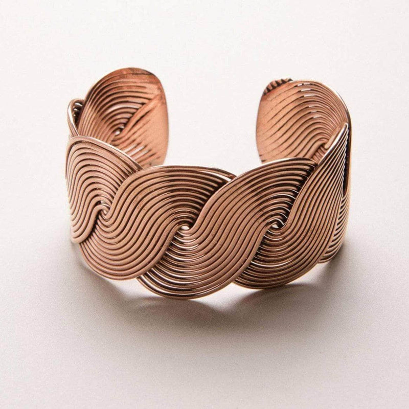 Handcrafted Talia Copper Cuff