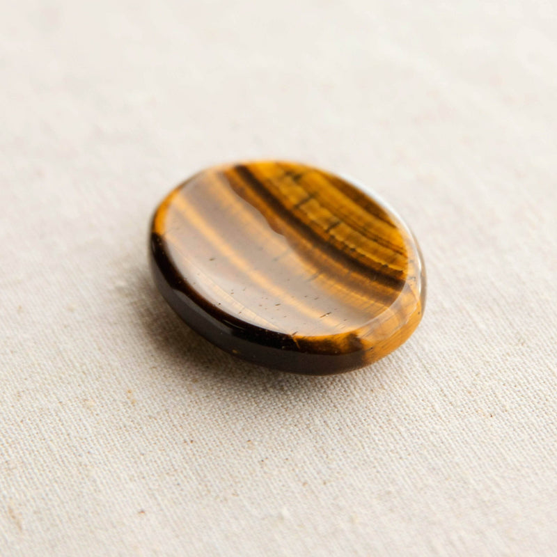 Tiger Eye Worry Stone